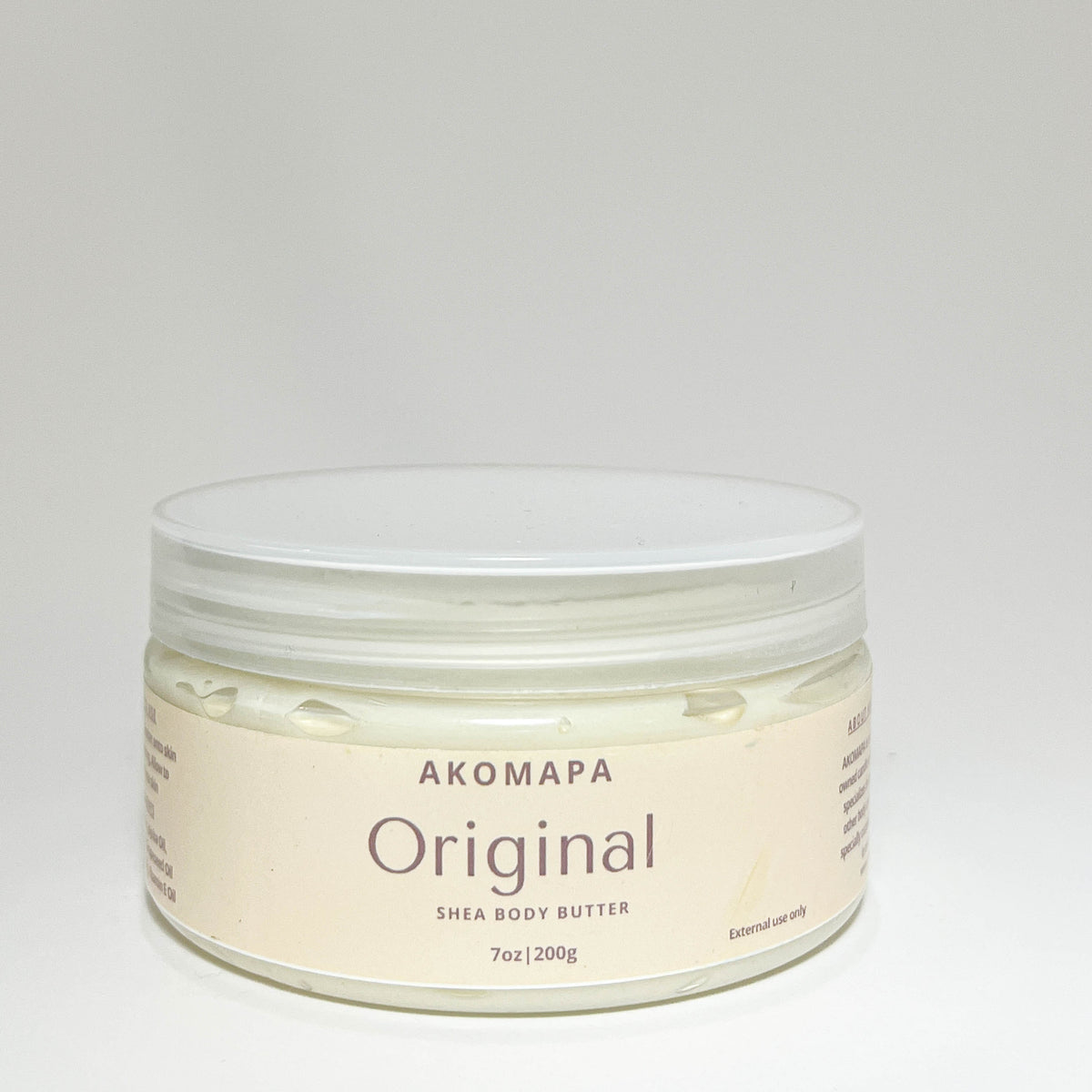 Original Unscented – Akomapa Candle Co